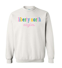 Load image into Gallery viewer, liberty north eagles multi color embroidery YOUTH
