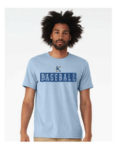 Load image into Gallery viewer, KC BASEBALL BAR DISTRESSED adult sizes
