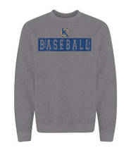 Load image into Gallery viewer, KC BASEBALL BAR DISTRESSED adult sizes
