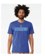 Load image into Gallery viewer, KC BASEBALL BAR DISTRESSED adult sizes
