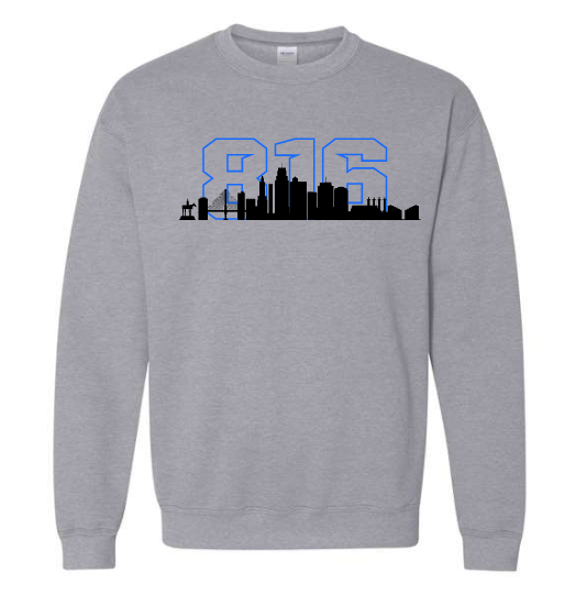 816 skyline crewneck