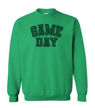Load image into Gallery viewer, Game Day (checker) gildan crewneck sweatshirt
