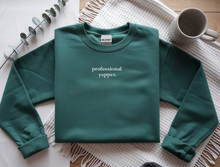 Load image into Gallery viewer, professional yapper. - Adult Crewneck
