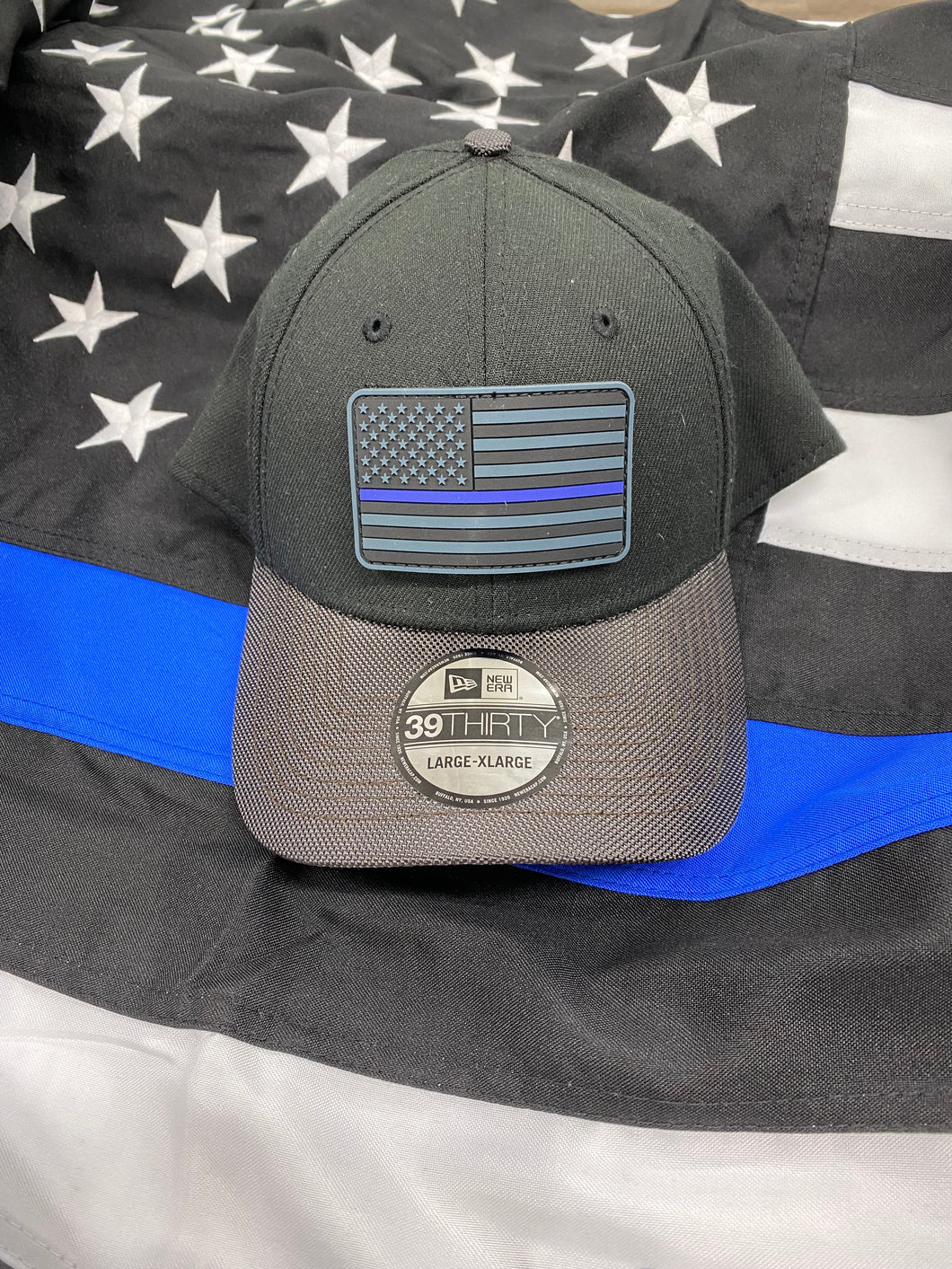 POLICE New Era Fitted Patch Hat